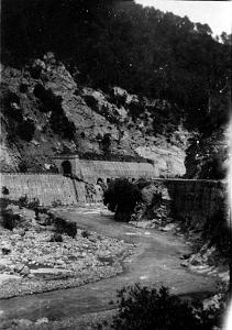 ALGERIE DE 1930 BLIDA LE RAVIN DE TAZAKA